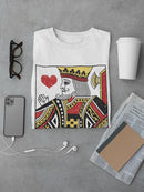 King Of Hearts. T-shirt -SmartPrintsInk Designs