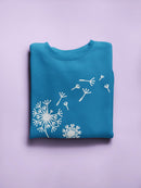 A Fading Dandellion Sweatshirt -SmartPrintsInk Designs