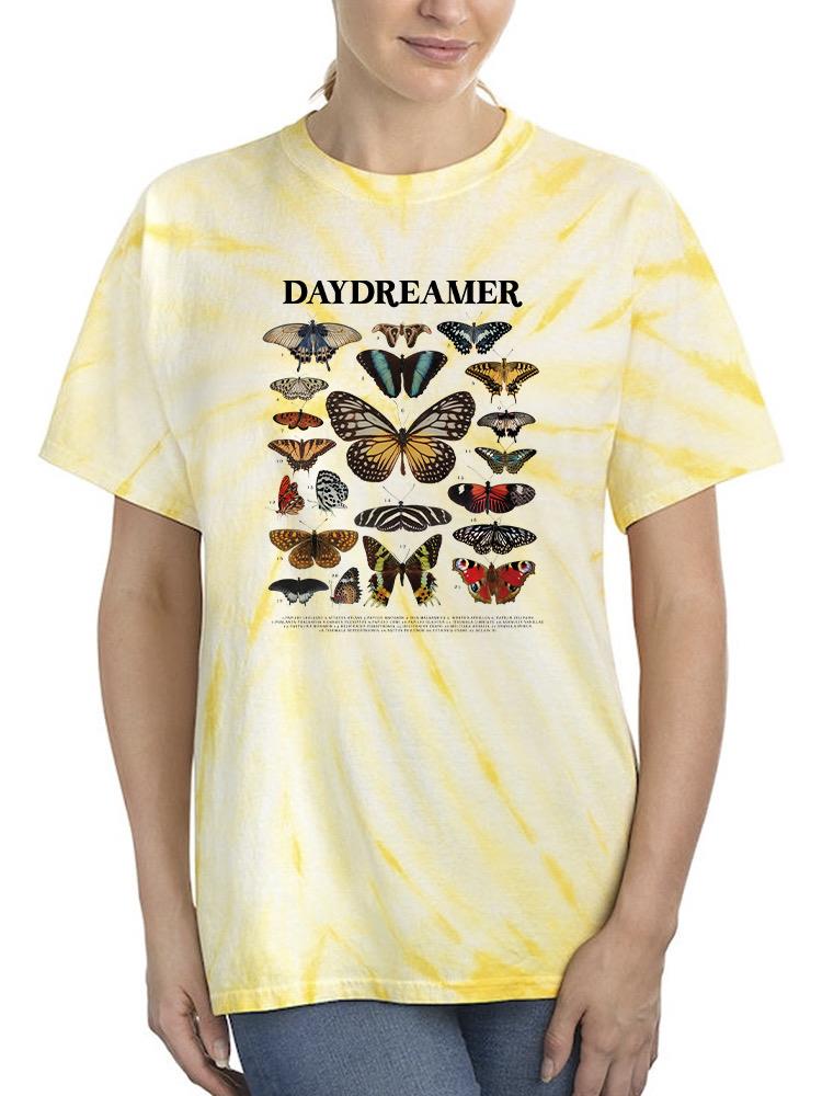 Butterfly Set. Tie Dye Tee -SmartPrintsInk Designs