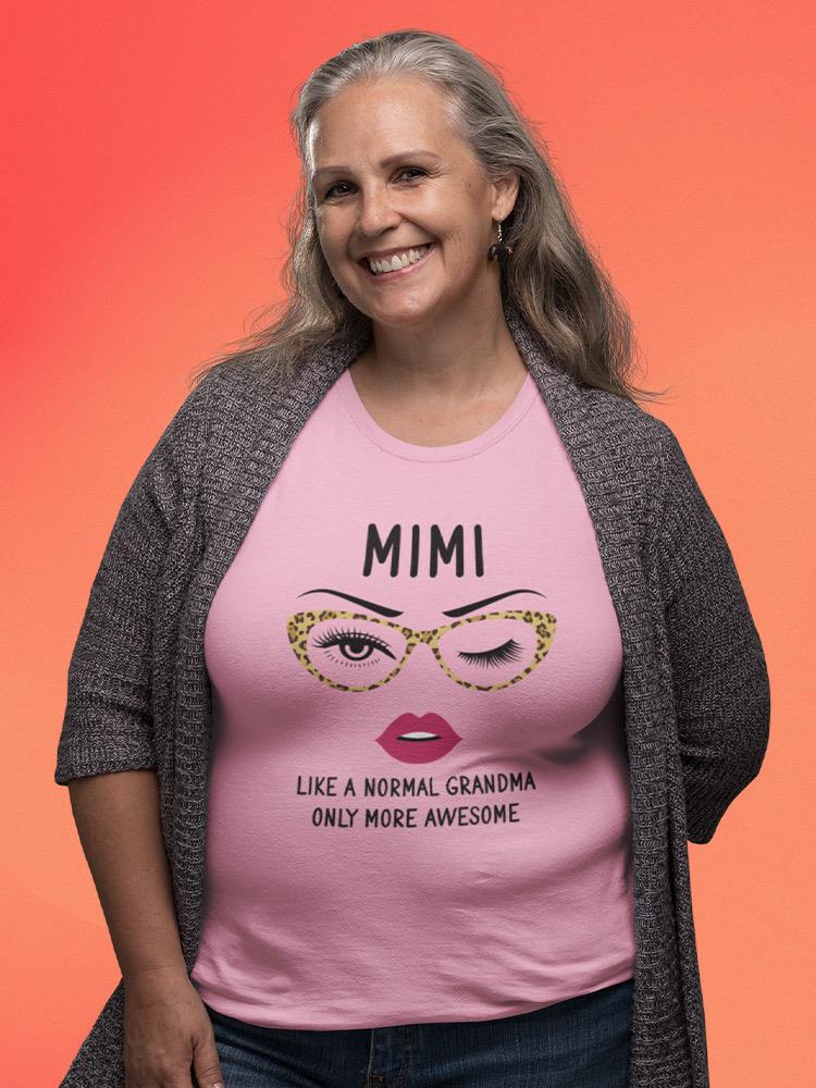 Mimi Grandma T-shirt -SmartPrintsInk Designs