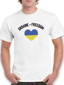 Ukraine Equals Freedom T-shirt -SmartPrintsInk Designs