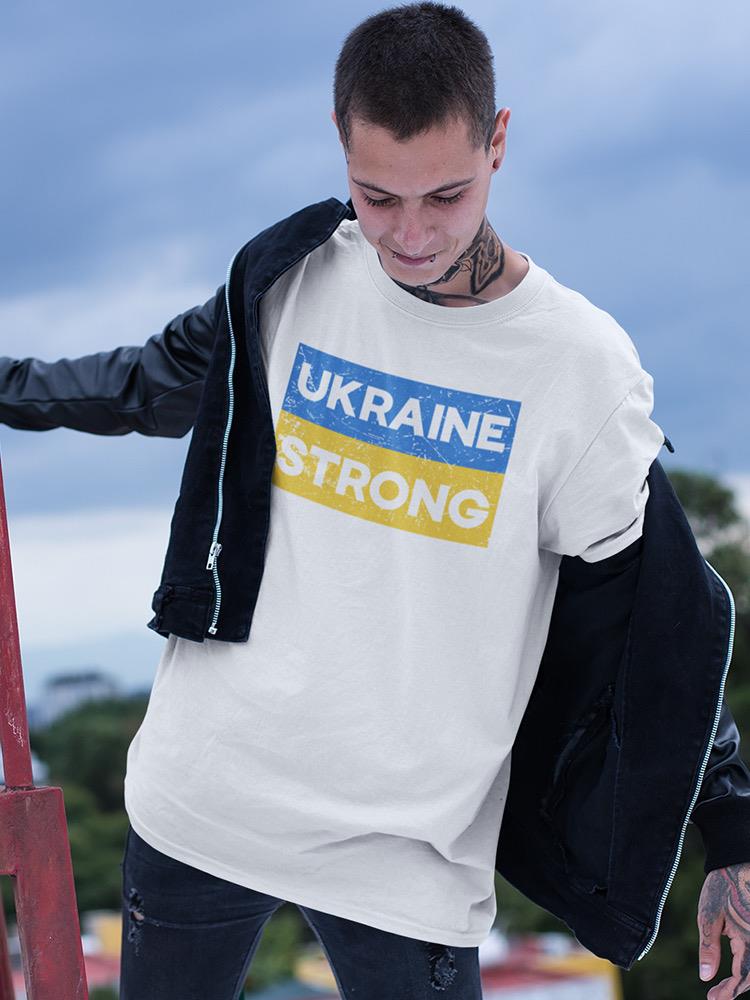 Ukraine Strong T-shirt -SmartPrintsInk Designs