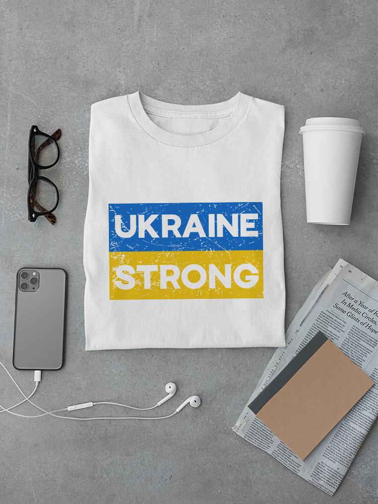 Ukraine Strong T-shirt -SmartPrintsInk Designs