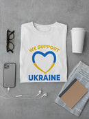 We Support Ukraine T-shirt -SmartPrintsInk Designs