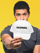 From California. Hat -SmartPrintsInk Designs