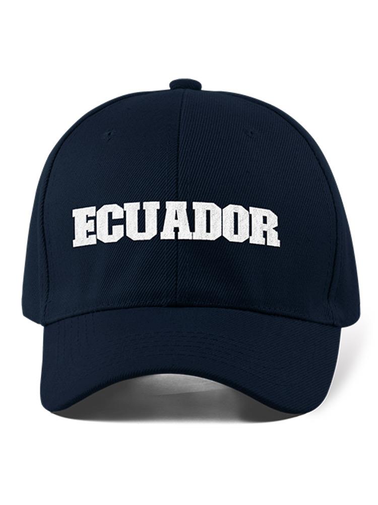Ecuador. Hat -SmartPrintsInk Designs