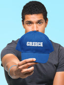 From Greece Hat -SmartPrintsInk Designs