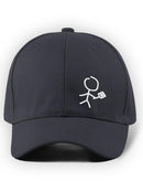 Stick Figure Hat -SmartPrintsInk Designs