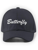 Butterfly Text Hat -SmartPrintsInk Designs