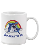 Sharkastic Af Mug -SmartPrintsInk Designs