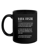 Work Bestie Mug -SmartPrintsInk Designs