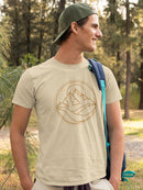 Mountains Stamp T-shirt -SmartPrintsInk Designs