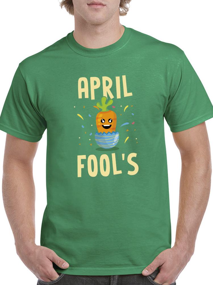 April Fool's Carrot T-shirt -SmartPrintsInk Designs