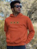 Three Sunflowers Hoodie -SmartPrintsInk Designs