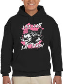 Live Fast And Eat Trash. Hoodie -SmartPrintsInk Designs