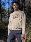 University Of Your Mom Sweatshirt -SmartPrintsInk Designs