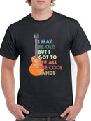 I Got To See All The Cool Bands T-shirt -SmartPrintsInk Designs