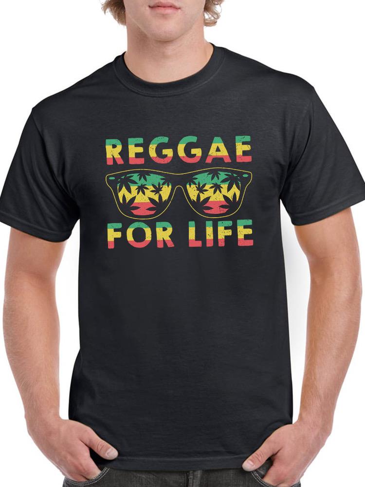 Reggae For Life T-shirt -SmartPrintsInk Designs