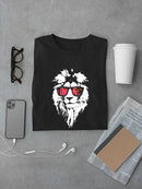 Lion With Sunglasses T-shirt -SmartPrintsInk Designs