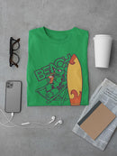 Beach Turtle T-shirt -SmartPrintsInk Designs