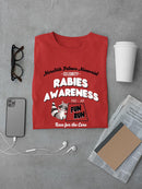 Rabies Awareness T-shirt -SmartPrintsInk Designs