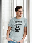 Willing To Discuss Cats T-shirt -SmartPrintsInk Designs