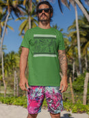 Flowers And Leaves. T-shirt -SmartPrintsInk Designs