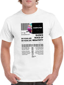 Silence Noice Of Negativity T-shirt -SmartPrintsInk Designs
