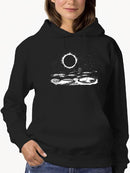 An Astronaut In Space. Hoodie -SmartPrintsInk Designs
