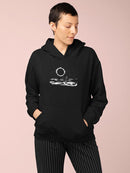 An Astronaut In Space. Hoodie -SmartPrintsInk Designs