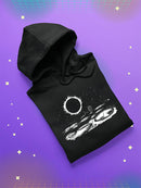 An Astronaut In Space. Hoodie -SmartPrintsInk Designs