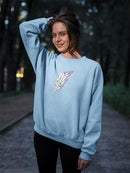 Lightning Art Sweatshirt -SmartPrintsInk Designs