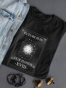 Future Is In Our Hands Shaped T-shirt -SmartPrintsInk Designs
