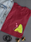Lovely Avocado T-shirt -SmartPrintsInk Designs
