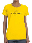 Solar Mood T-shirt -SmartPrintsInk Designs