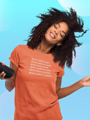 Beauty Knows No Boundaries Shaped T-shirt -SmartPrintsInk Designs