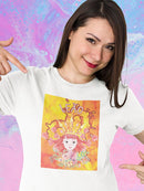 Leao Art Shaped T-shirt -SmartPrintsInk Designs