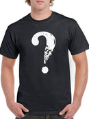 Skeleton Interrogation Sign T-shirt -SmartPrintsInk Designs