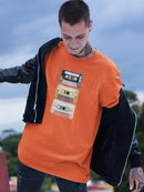 Retro Cassettes Art T-shirt -SmartPrintsInk Designs