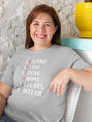 The Mother Traits Shaped T-shirt -SmartPrintsInk Designs