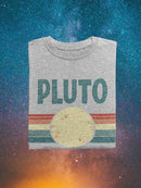 Pluto Never Forget Shaped T-shirt -SmartPrintsInk Designs