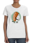 Sashimi Love Shaped T-shirt -SmartPrintsInk Designs