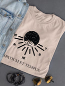 Space And Time Latin T-shirt -SmartPrintsInk Designs