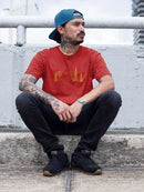 Bear In The Forest Outline T-shirt -SmartPrintsInk Designs