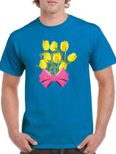 Flower Bouquet T-shirt -SmartPrintsInk Designs