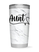 Aunt Love Tumbler -SmartPrintsInk Designs