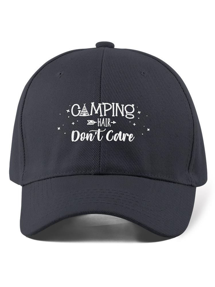 Camping Hair Don't Care Hat -SmartPrintsInk Designs