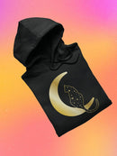 Cat On The Moon Hoodie -SmartPrintsInk Designs