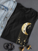 Moon Dreamcatcher. Shaped T-shirt -SmartPrintsInk Designs