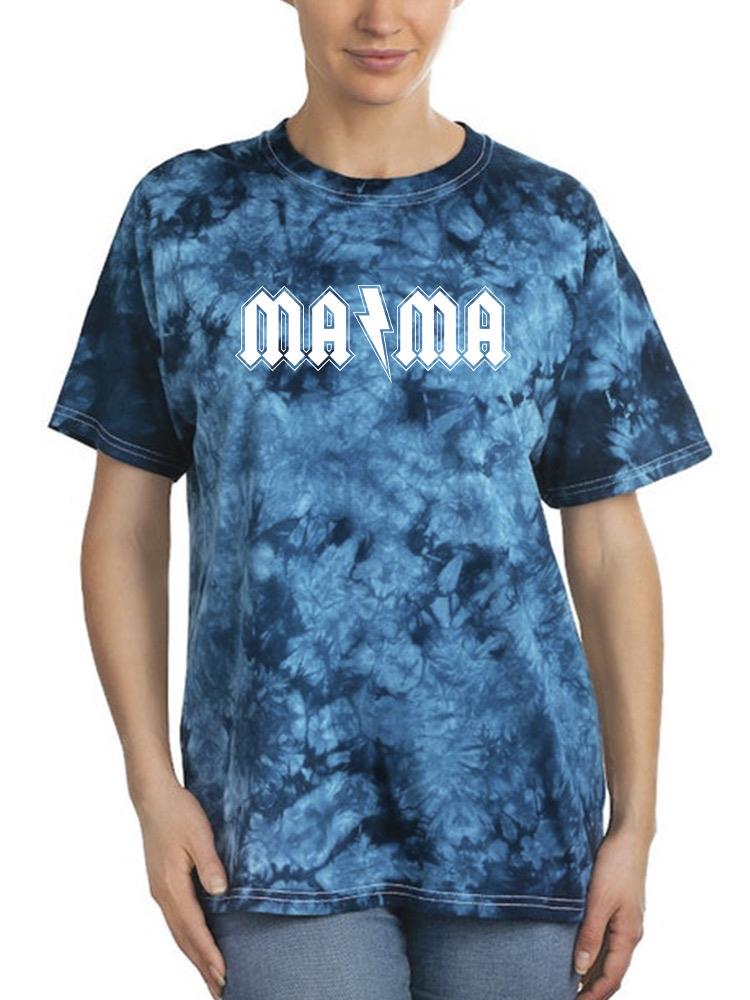 Mama Lightning Tie Dye Tee -SmartPrintsInk Designs